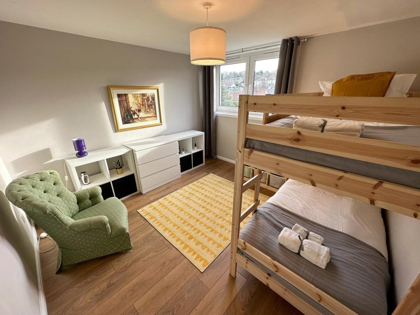 Scandi Style Apartment With Stunning Views Линлитгоу Экстерьер фото